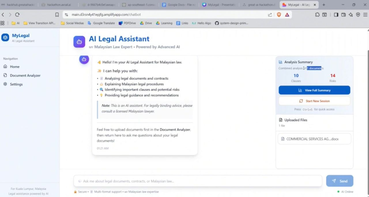 AI Legal Assistant screenshot 5