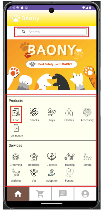Pet Ecommerce Platform screenshot 1