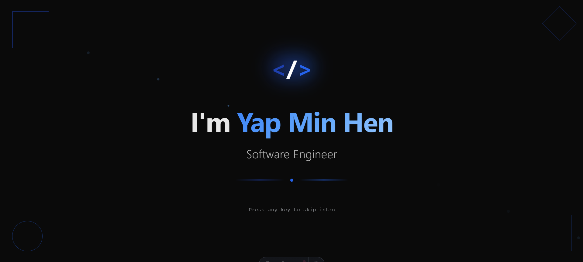 Self Portfolio screenshot 2